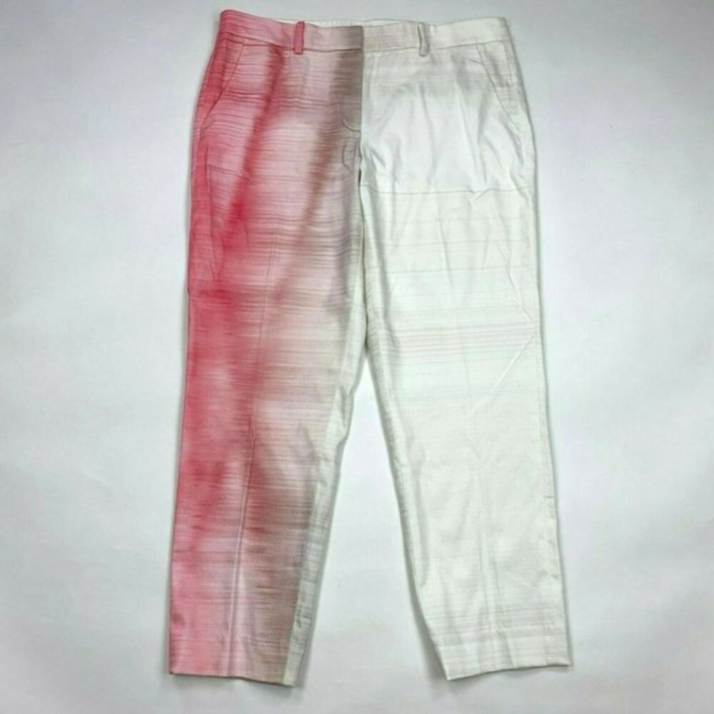Elie Tahari Alanis Cropped Pant Cotton Blend
